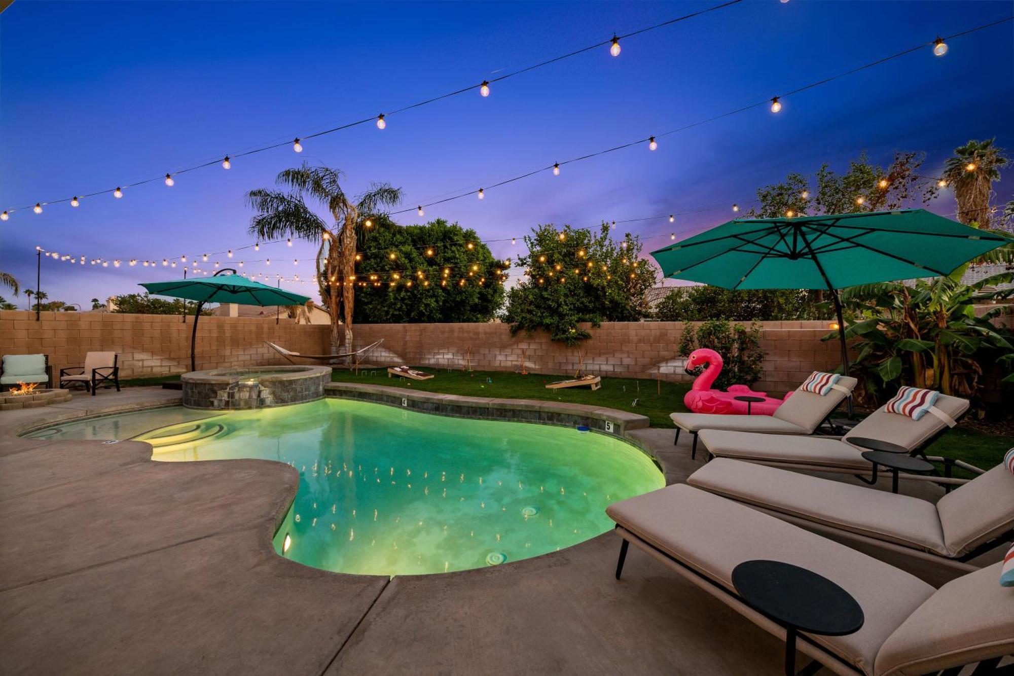Casa Desert Muse With Heated Pool Spa Firepit Mini Golf And Games Indio Exterior foto