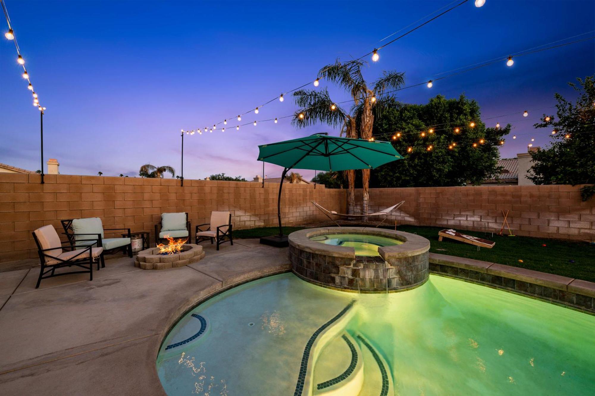 Casa Desert Muse With Heated Pool Spa Firepit Mini Golf And Games Indio Exterior foto